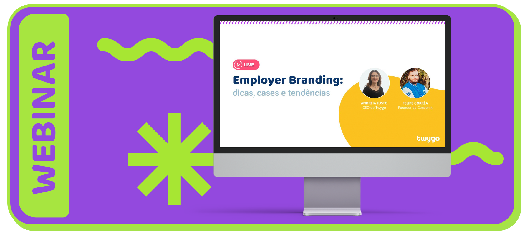 Webinar gravado employer branding